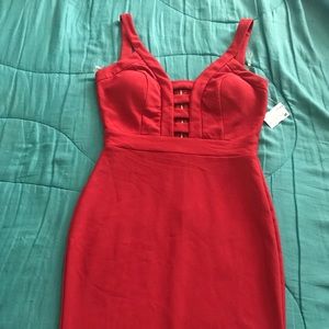 Short Burgundy dress